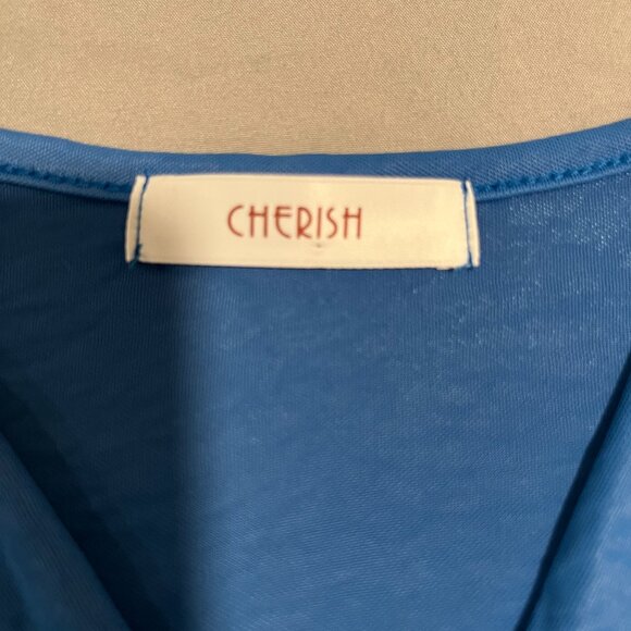 Cherish Blue Top Size S - Picture 2 of 7